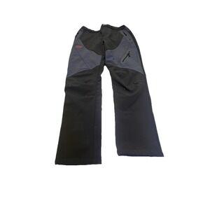 Outdoor Sports Men's Snow Pants Gray Softshell Outdoor Fleece Lined Sz L Ski Sno